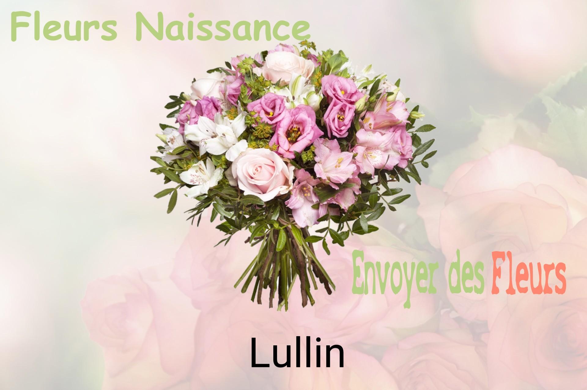 Bouquet de fleurs de naissance livré à Lullin