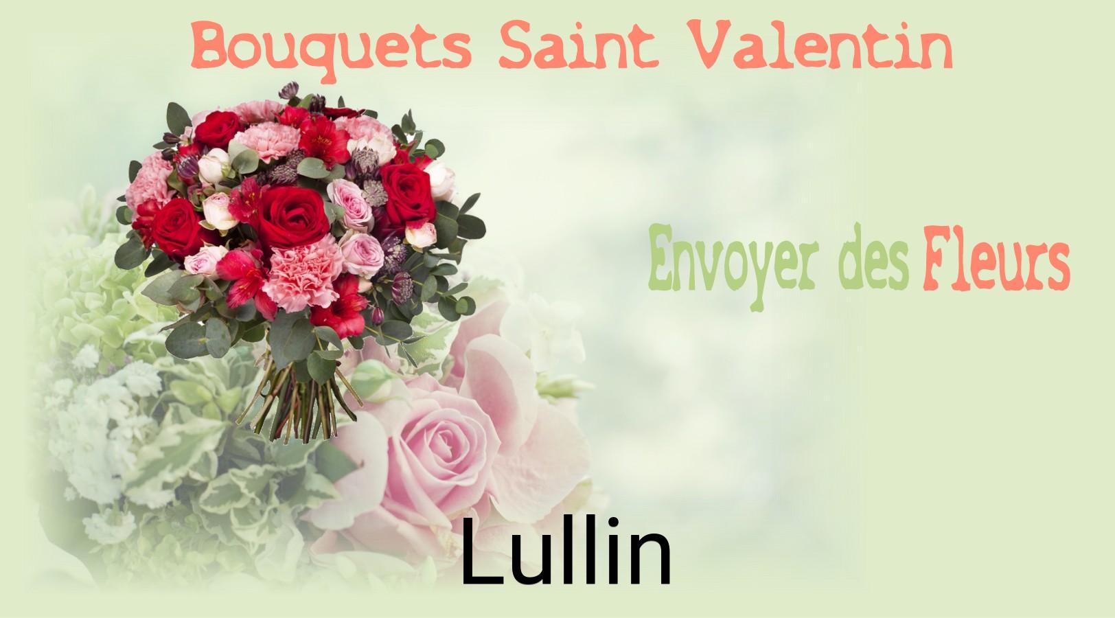 Roses de Saint-Valentin livrées à Lullin